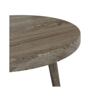 Ensemble de tables d'appoint 3 pcs Gris MDF et fer