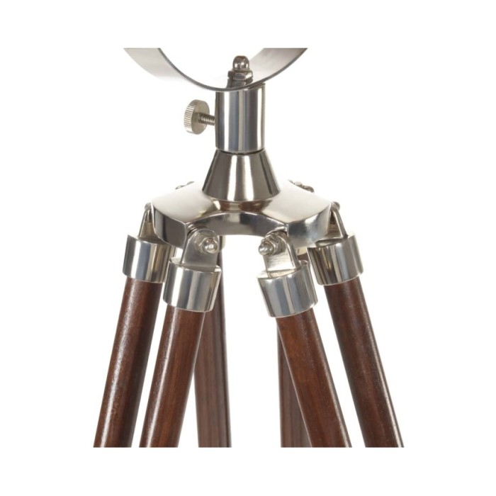 Lampadaire à trépied Bois de manguier massif 186 cm