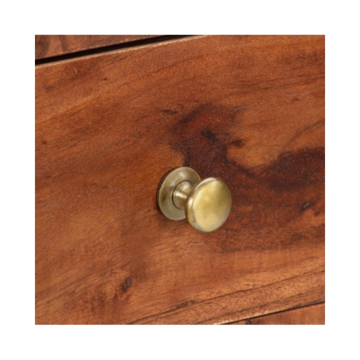 Table console 100x35x76 cm Bois d'acacia massif