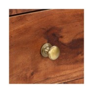 Table console 100x35x76 cm Bois d'acacia massif