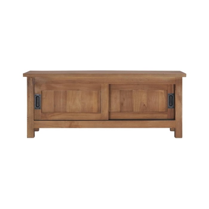 Meuble TV 90x30x35 cm Bois de teck massif