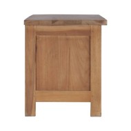 Meuble TV 90x30x35 cm Bois de teck massif