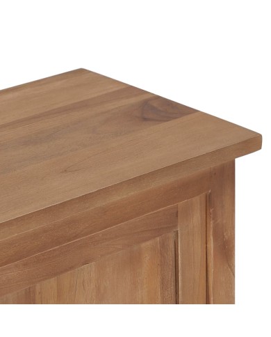 Meuble TV 90x30x35 cm Bois de teck massif