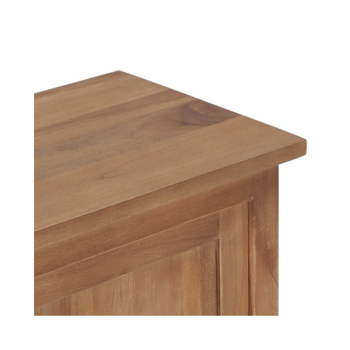 Meuble TV 90x30x35 cm Bois de teck massif