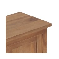 Meuble TV 90x30x35 cm Bois de teck massif