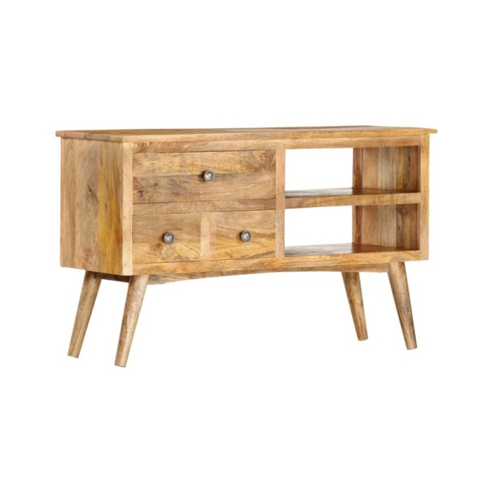 Buffet 102x35x61 cm Bois de manguier massif