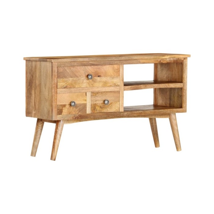 Buffet 102x35x61 cm Bois de manguier massif