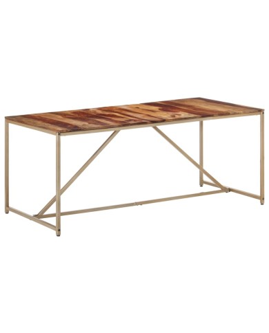 Table de salle à manger 180x90x76 cm Bois solide