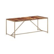Table de salle à manger 180x90x76 cm Bois solide