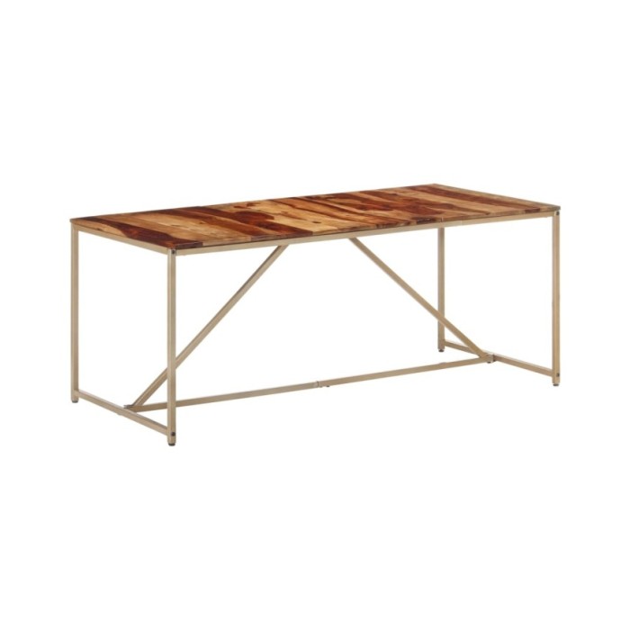 Table de salle à manger 180x90x76 cm Bois solide