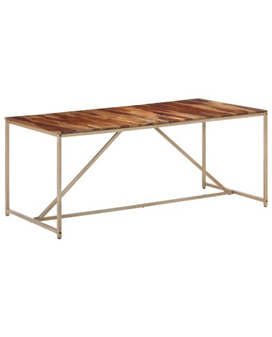 Table de salle à manger 180x90x76 cm Bois solide