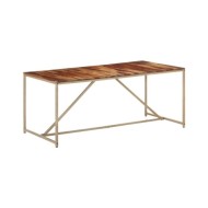 Table de salle à manger 180x90x76 cm Bois solide