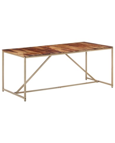 Table de salle à manger 180x90x76 cm Bois solide
