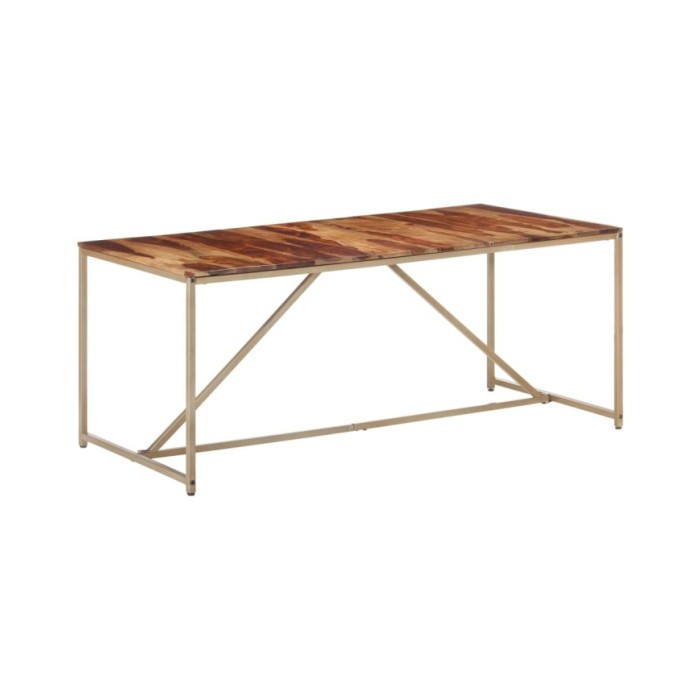 Table de salle à manger 180x90x76 cm Bois solide