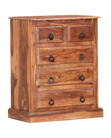 Armoire à tiroirs 60x35x75 cm Bois massif