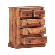 Armoire à tiroirs 60x35x75 cm Bois massif