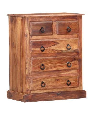 Armoire à tiroirs 60x35x75 cm Bois massif