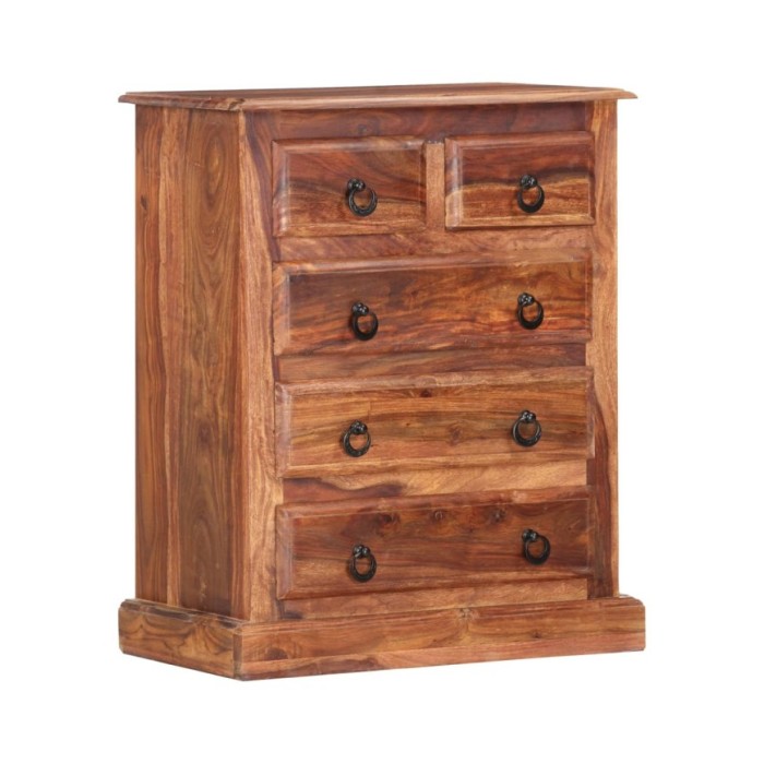 Armoire à tiroirs 60x35x75 cm Bois massif