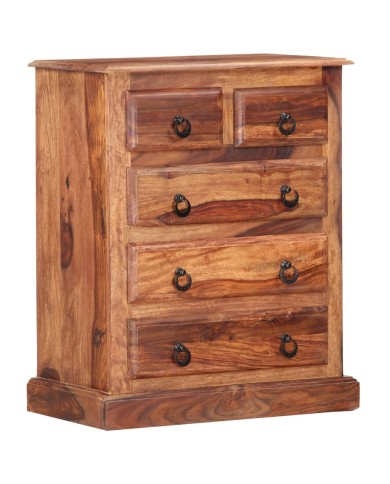 Armoire à tiroirs 60x35x75 cm Bois massif