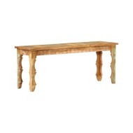 Banc 110 x 35 x 45 cm Bois de récupération massif