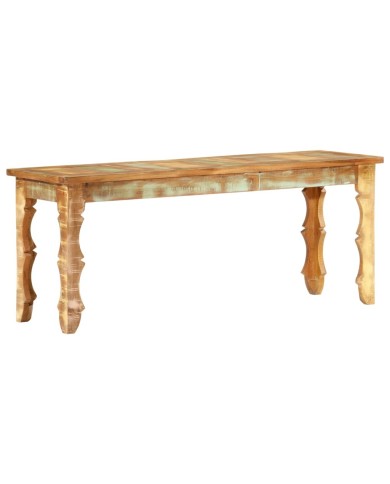 Banc 110 x 35 x 45 cm Bois de récupération massif