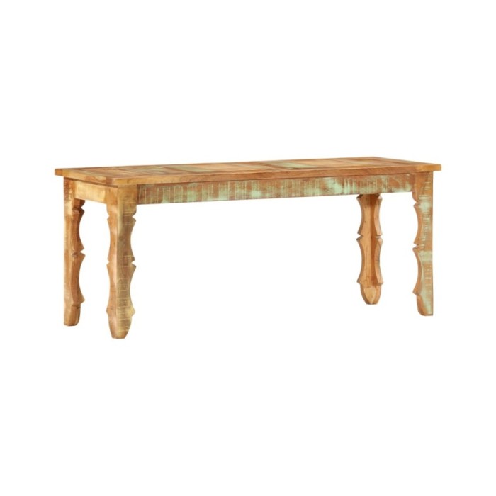 Banc 110 x 35 x 45 cm Bois de récupération massif