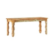 Banc 110 x 35 x 45 cm Bois de récupération massif