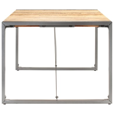 Table de chevet 40x40x50 cm Bois d'acacia massif
