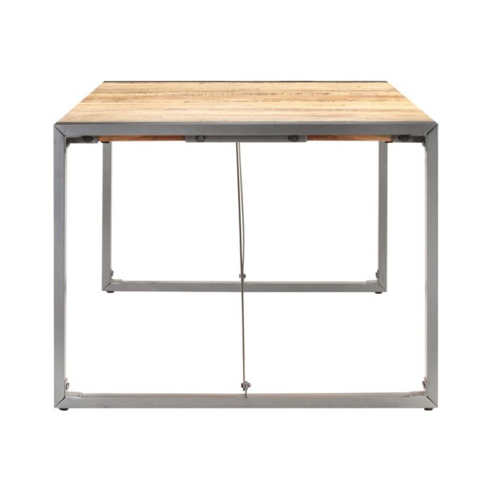 Table de chevet 40x40x50 cm Bois d'acacia massif