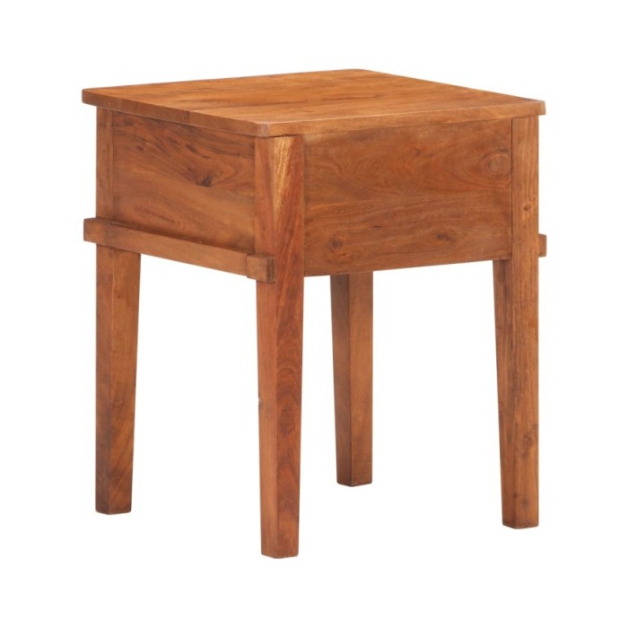 Table de chevet 40x40x50 cm Bois d'acacia massif