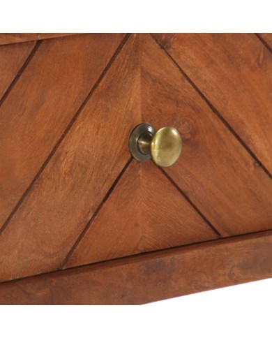Table de chevet 40x40x50 cm Bois d'acacia massif