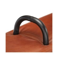 Banc cheval d'arçon vintage Cuir véritable de chèvre 