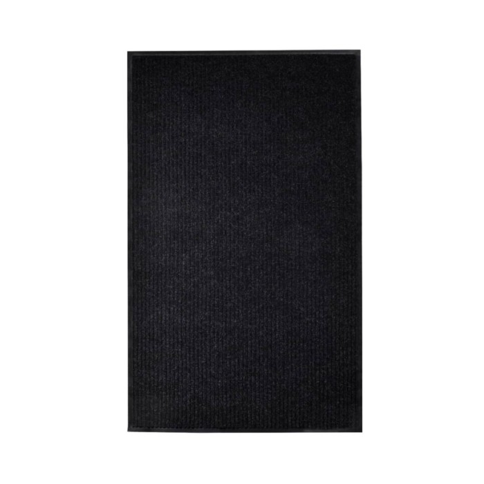 Paillasson Noir 120x220 cm PVC
