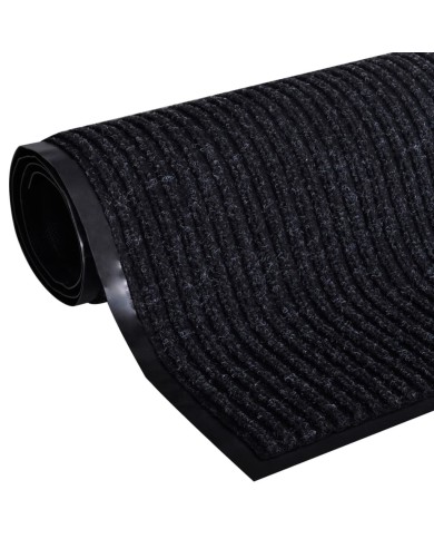 Paillasson Noir 120x220 cm PVC