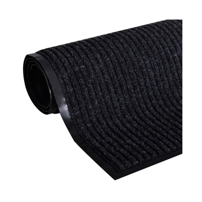 Paillasson Noir 120x220 cm PVC