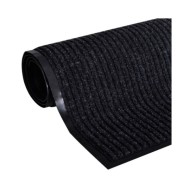 Paillasson Noir 120x220 cm PVC