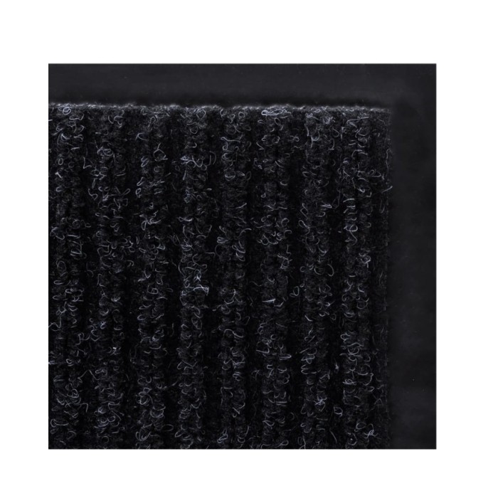 Paillasson Noir 120x220 cm PVC