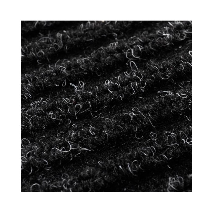 Paillasson Noir 120x220 cm PVC