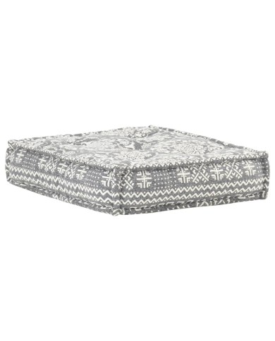 Pouf modulaire Gris clair Tissu