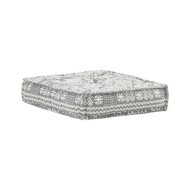 Pouf modulaire Gris clair Tissu
