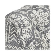 Pouf modulaire Gris clair Tissu