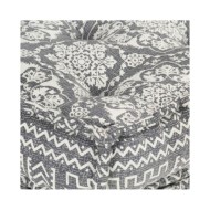 Pouf modulaire Gris clair Tissu