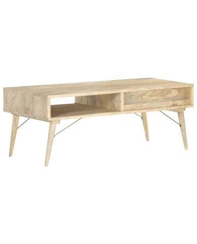 Table basse 118x57x45 cm Bois de manguier massif