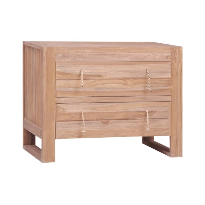 Buffet 80x35x60 cm Bois de teck massif