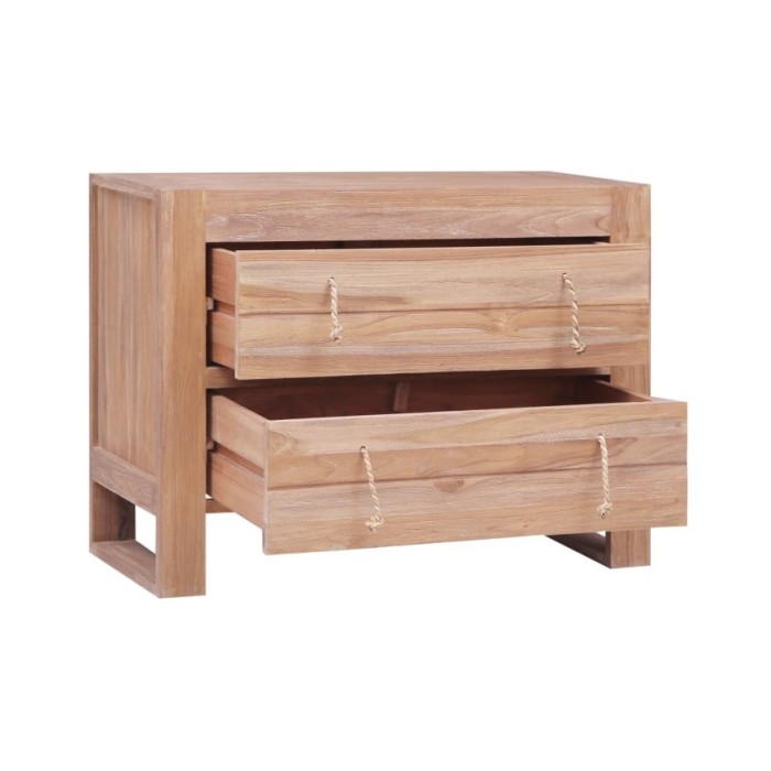 Buffet 80x35x60 cm Bois de teck massif
