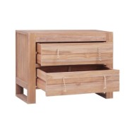 Buffet 80x35x60 cm Bois de teck massif