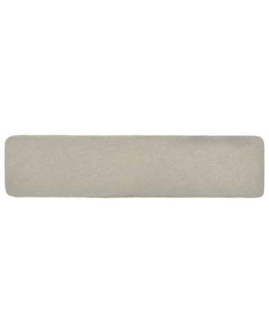 Repose-pied Crème 120x28x26 cm Tissu
