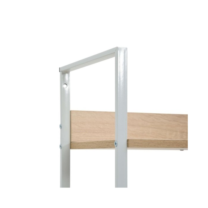 Bibliothèque à 4 niveaux Chêne 60x27,6x124,5 cm Aggloméré