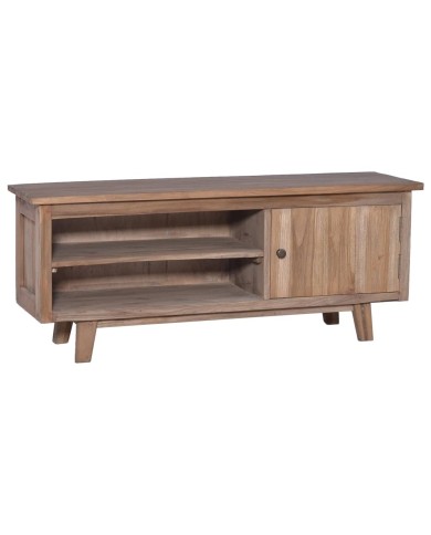 Meuble TV 100x30x40 cm Bois de teck solide