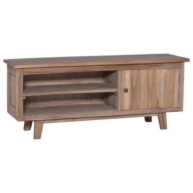 Meuble TV 100x30x40 cm Bois de teck solide